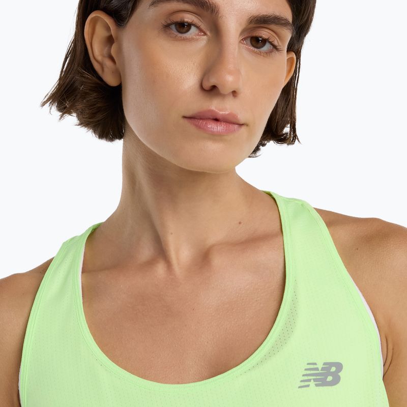 Maglietta da donna New Balance Athletics Tank afterglow heather 5