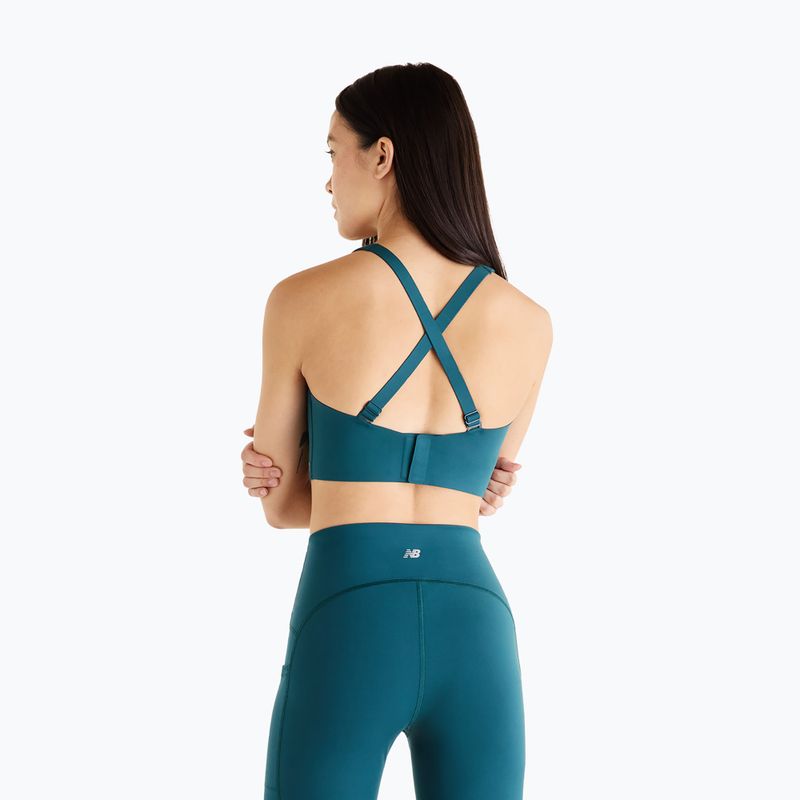 Reggiseno sportivo New Balance NB RC medusa green 3