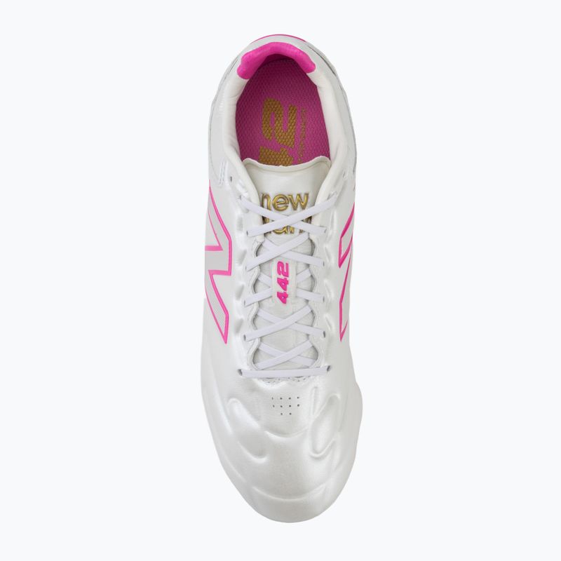Scarpe da calcio New Balance Elite V3 FG sea salt/pink heat 5