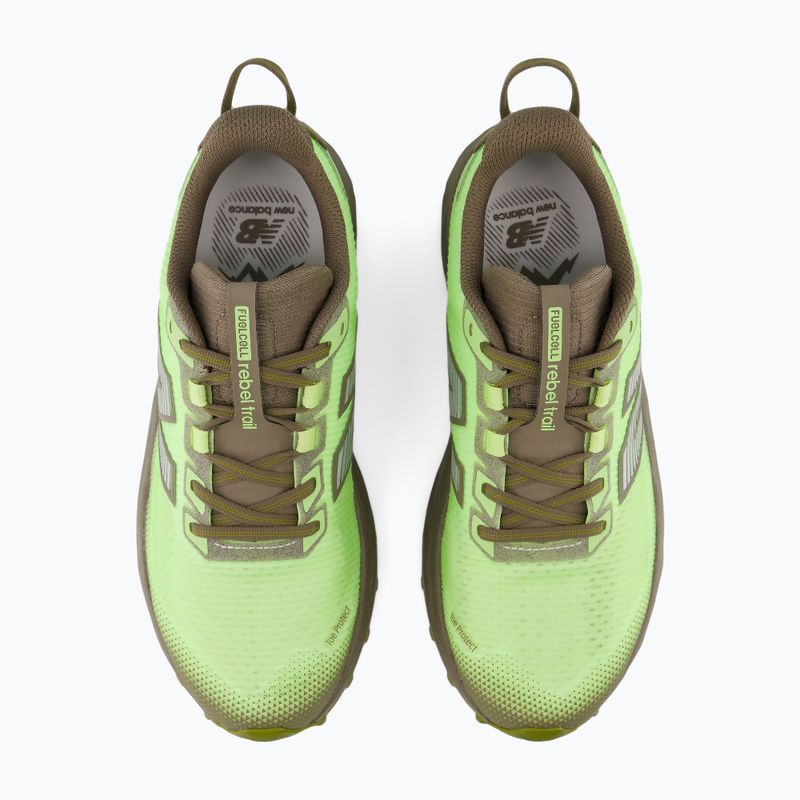 Scarpe da running da uomo New Balance Rebel Trail V1 afterglow/thunder brown 7