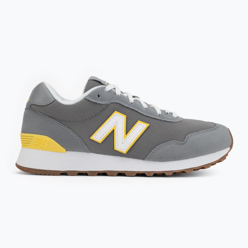 Scarpe da uomo New Balance Classic 515's V3 slate grey/punch yellow 2