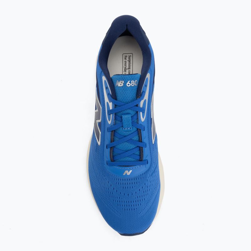 Scarpe da running da uomo  New Balance Fresh Foam 680's V9 blue bird/faded black/silver metallic 5