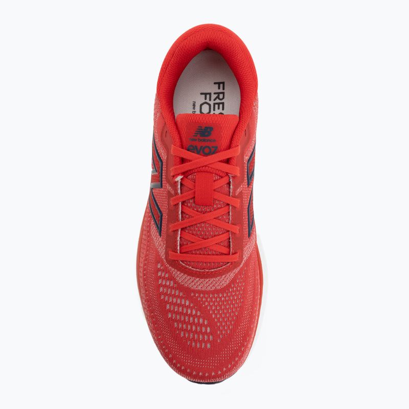 Scarpe da running da uomo  New Balance Fresh Foam Evoz V4 fire cracker/ navy 5