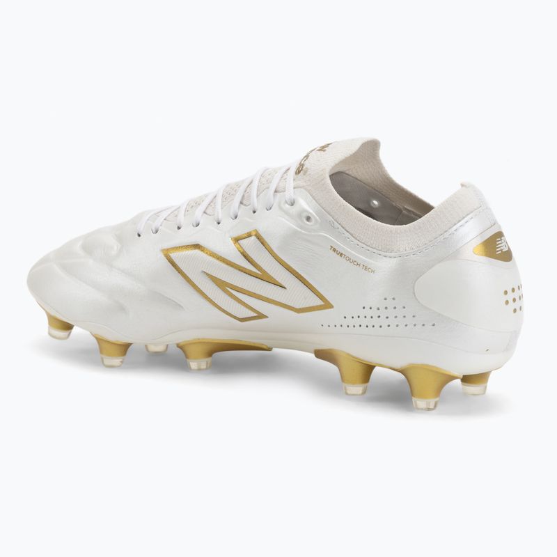 Scarpe da calcio New Balance Elite V3 FG sea salt multi/gold metallic 3