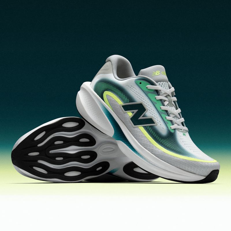 Scarpe da running da donna New Balance Ellipse v1 deep end/medusa green/afterglow 9