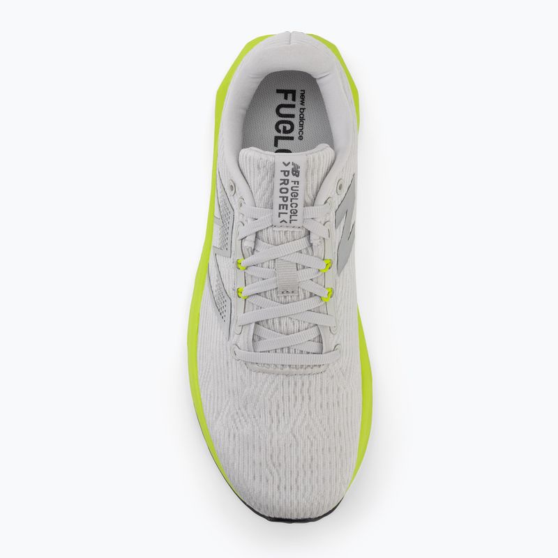 Scarpe da running da uomo New Balance FuelCell Propel v5 slate grey/alkaline green 5