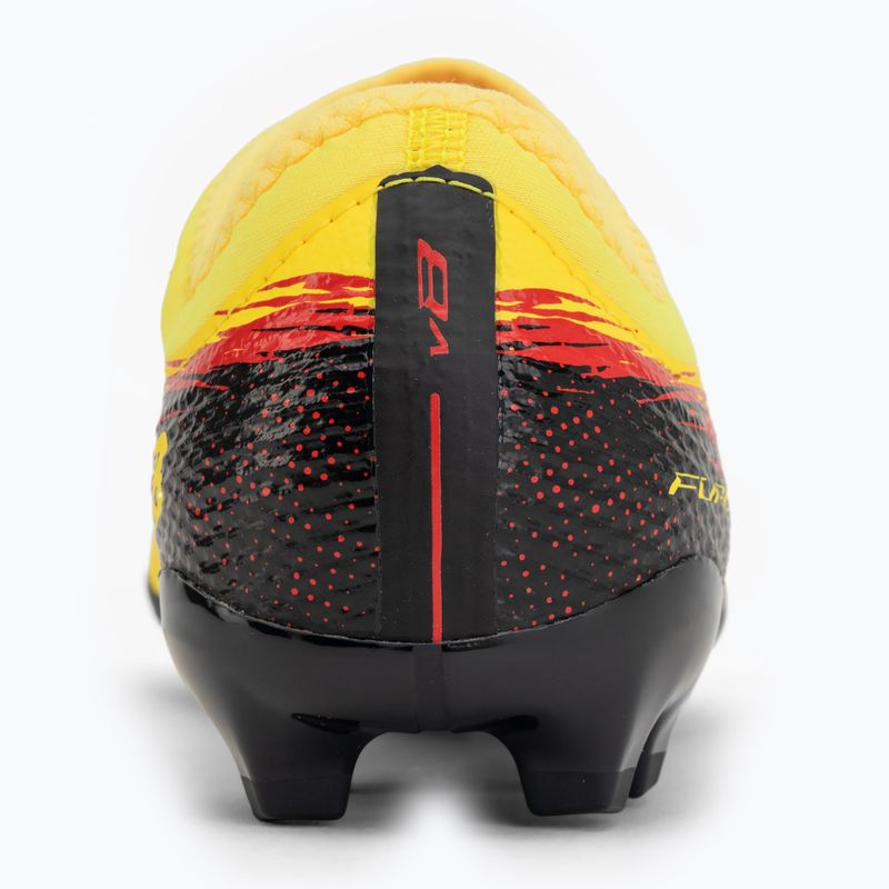 Scarpe da calcio per bambini New Balance Furon Team V8 FG punch yellow/black 100/fire cracker 6