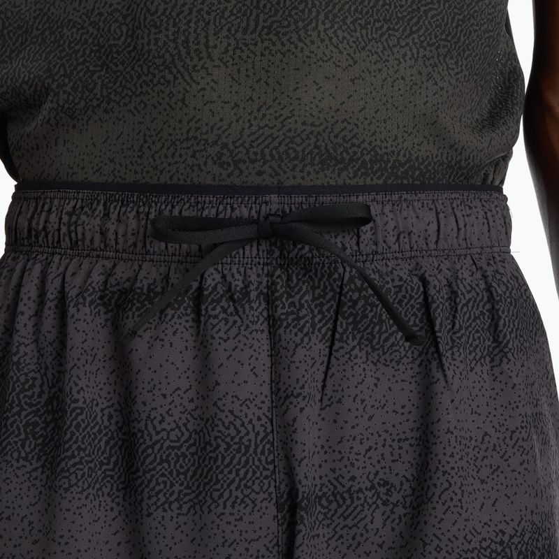 Pantaloncini da corsa da uomo New Balance RC Printed 5" black/grey 5