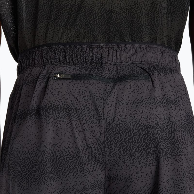 Pantaloncini da corsa da uomo New Balance RC Printed 5" black/grey 6