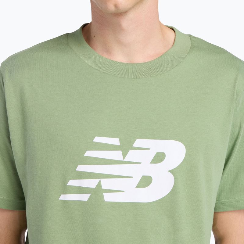Maglietta da uomo New Balance Graphic V Flying oregano 5