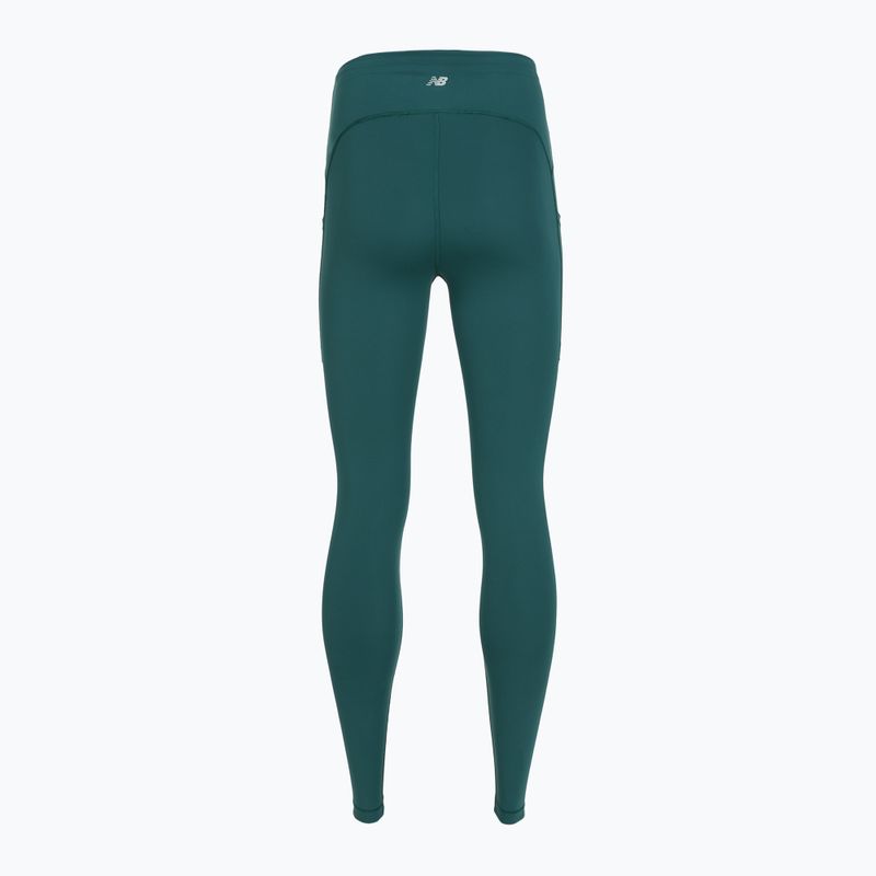 Leggings da corsa da donna New Balance RC Pocket 25" medusa green 2