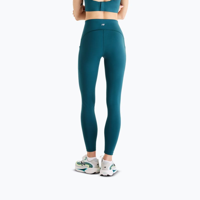 Leggings da corsa da donna New Balance RC Pocket 25" medusa green 3