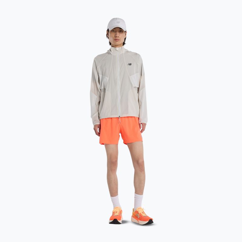 Pantaloncini da uomo New Balance RC Seamless 5" tangerine heat 9