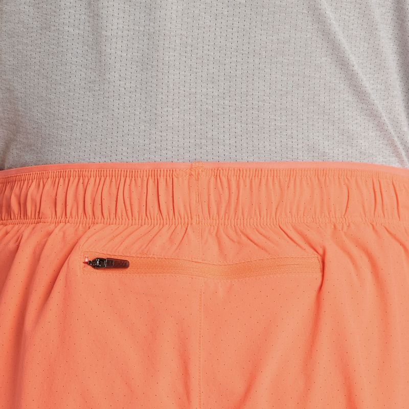 Pantaloncini da uomo New Balance RC Seamless 5" tangerine heat 5