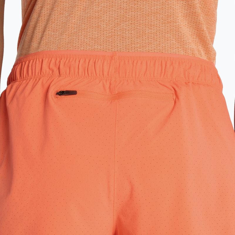 Pantaloncini da donna New Balance RC Seamless 3" tangerine heat 6