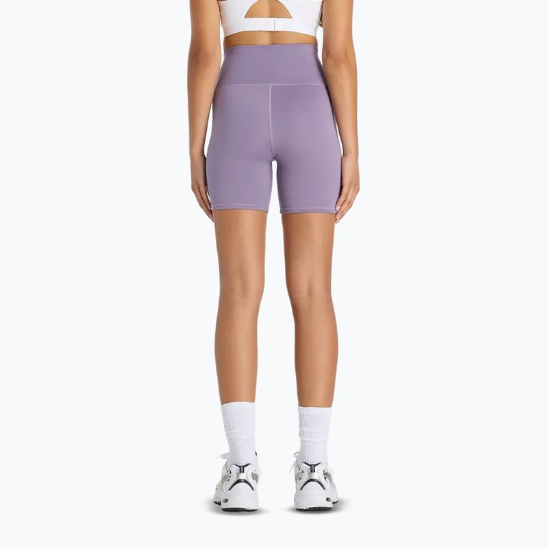 Pantaloncini da donna New Balance Harmony High Rise candied violet 3