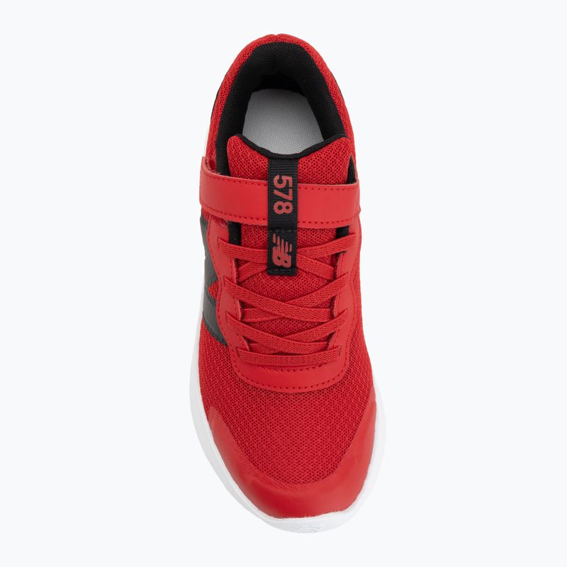Scarpe per bambini New Balance 578's V1 team red/black 5