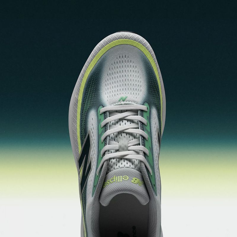 Scarpe da running da uomo New Balance Ellipse v1 deep end/glint blue/medusa green 11