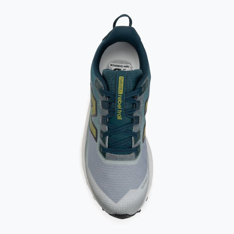 Scarpe da running da uomo New Balance Rebel Trail V1 medusa green/shadow grey 5