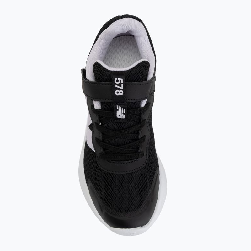 Scarpe per bambini New Balance 578's V1 black/taro/ 103 white 5