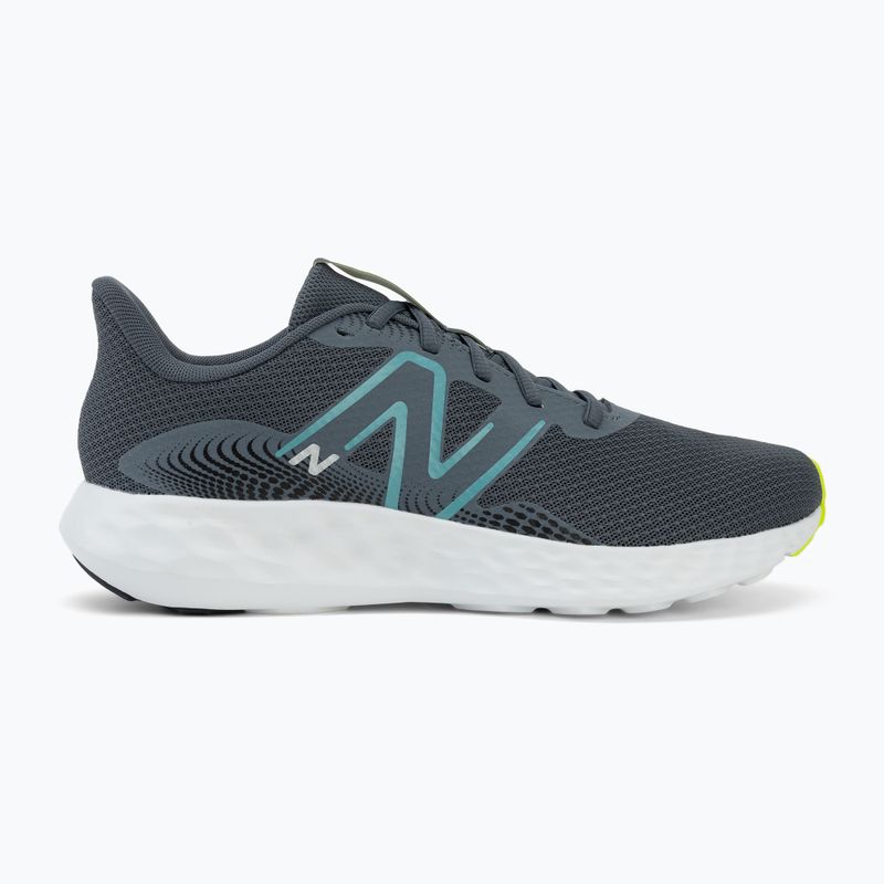 Scarpe da running da uomo  New Balance Fresh Foam 411's V3 graphite/alkaline green/faded teal 2