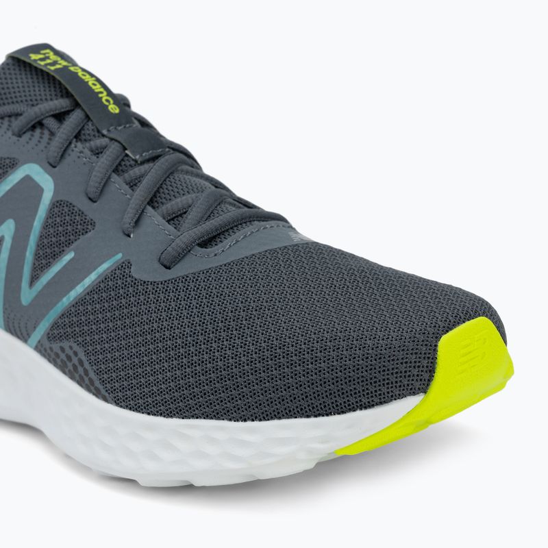 Scarpe da running da uomo  New Balance Fresh Foam 411's V3 graphite/alkaline green/faded teal 7