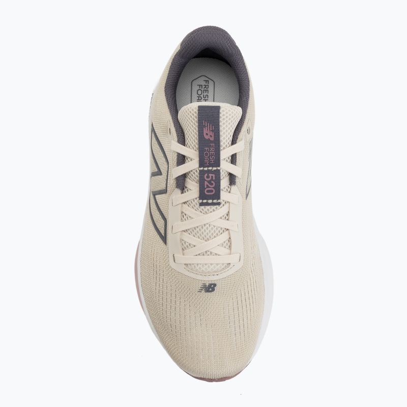 Scarpe da running da donna New Balance Fresh Foam 520's V9 linen/neptune grey/rosewood 5