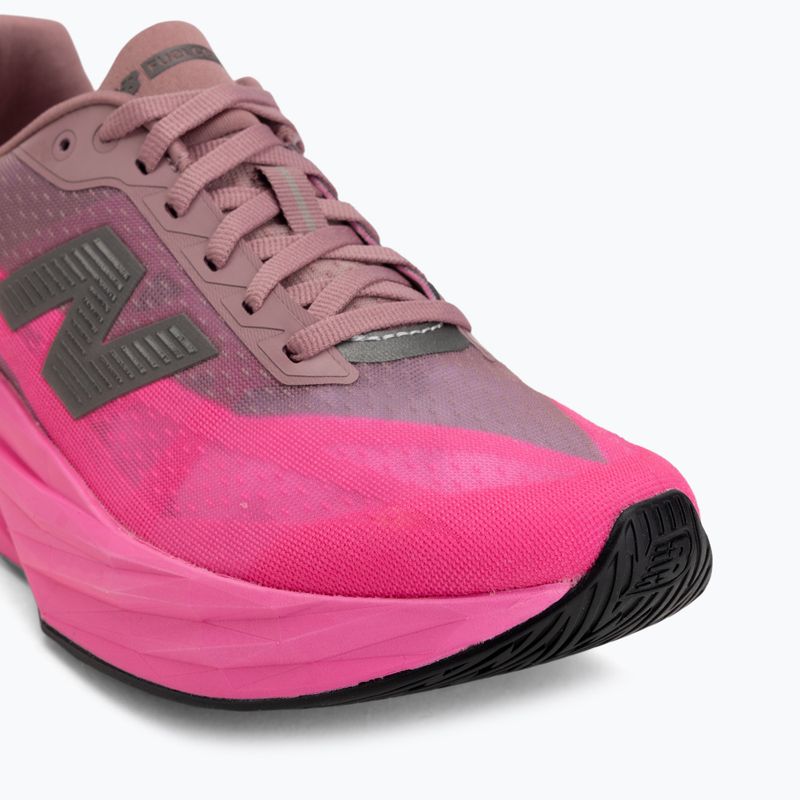 Scarpe da running da donna New Balance FuelCell Rebel V5 pink heat/rosewood 7
