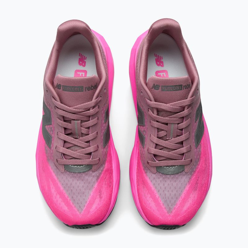 Scarpe da running da donna New Balance FuelCell Rebel V5 pink heat/rosewood 6