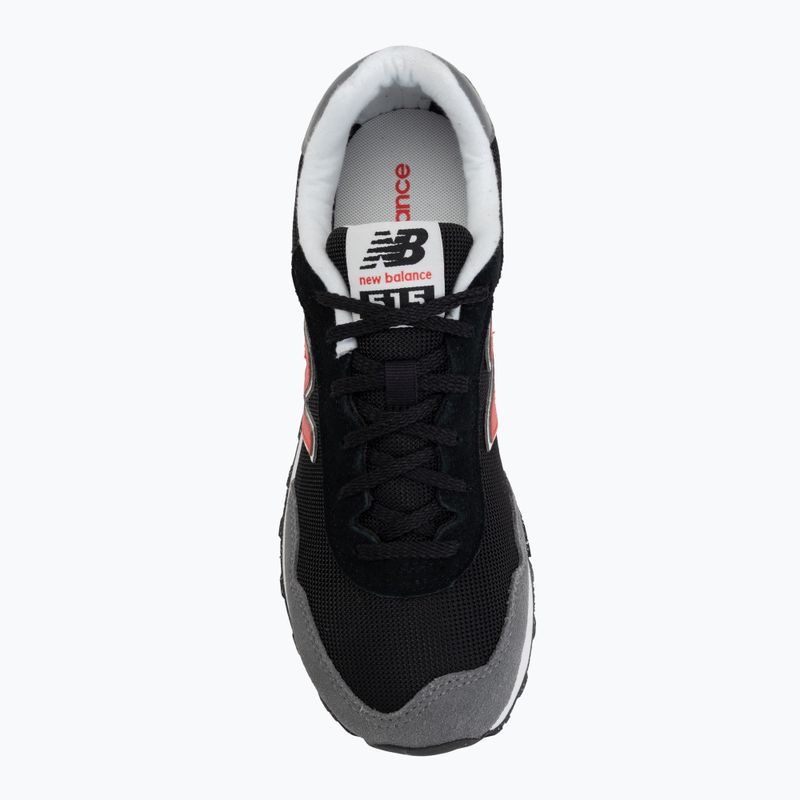 Scarpe da uomo New Balance Classic 515's V3 black/fire cracker 5