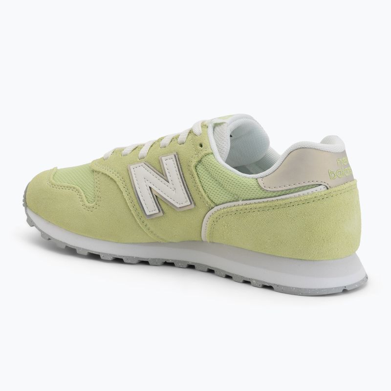 Scarpe da donna New Balance 373's V2 dry lime/dark silver metallic 3
