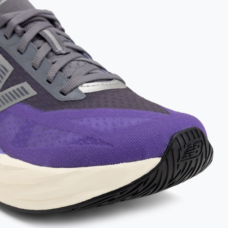 Scarpe da running da donna New Balance FuelCell Rebel V5 electric indigo/truffle salt/silver metallic 7