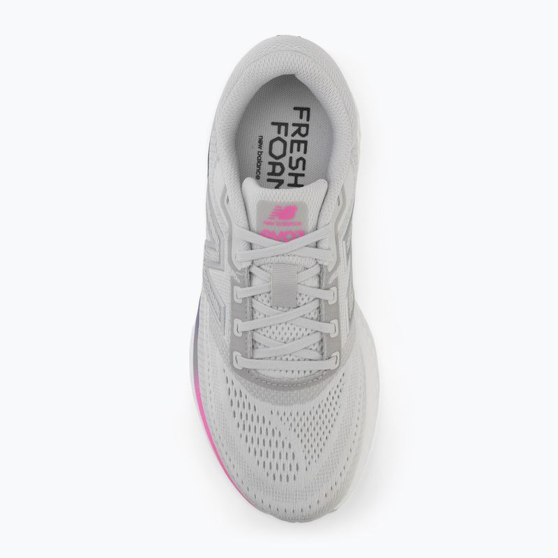 Scarpe da running da donna New Balance Fresh Foam Evoz V4 grey matter/pink heat/blue oyster 5