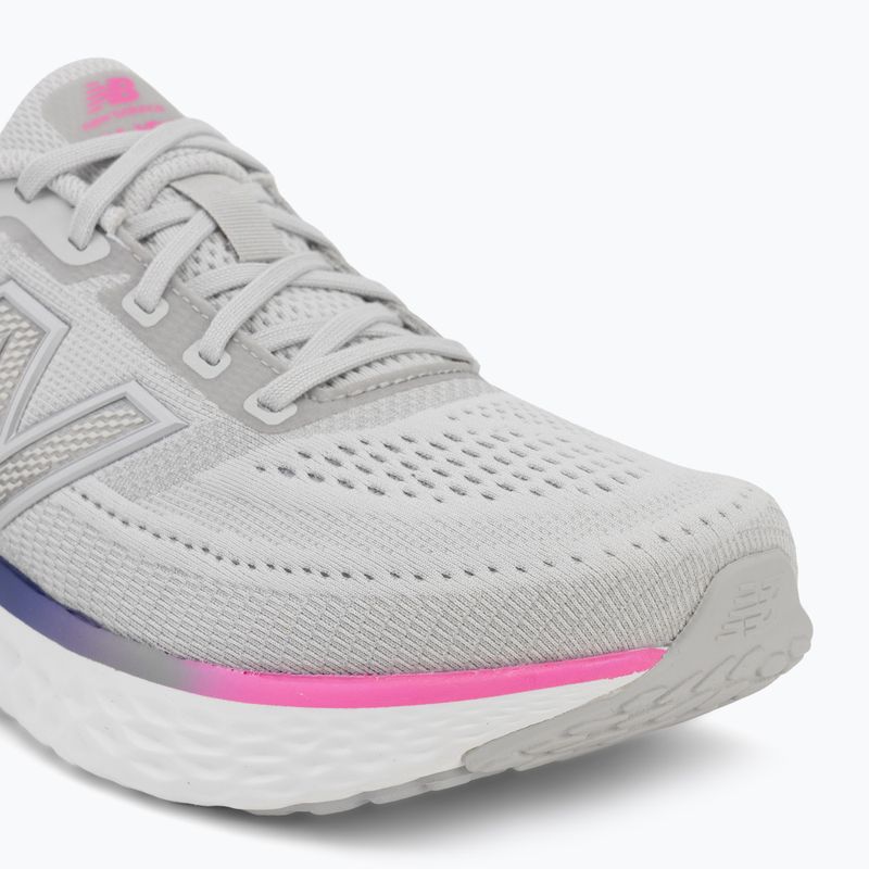 Scarpe da running da donna New Balance Fresh Foam Evoz V4 grey matter/pink heat/blue oyster 7