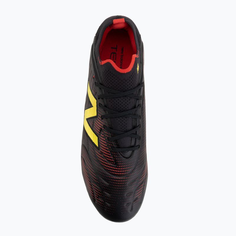 Scarpe da calcio New Balance Tekela Elite Low V5 SG black 100/punch yellow/fire cracker 5