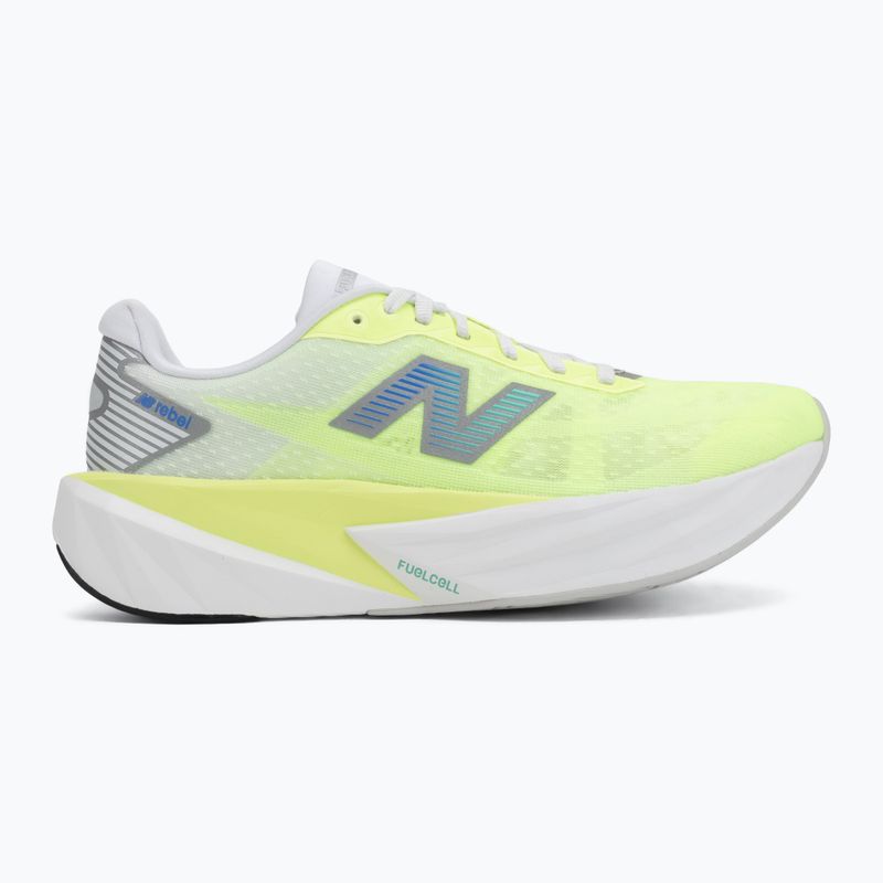 Scarpe da running da donna New Balance FuelCell Rebel V5 afterglow/deep end 2
