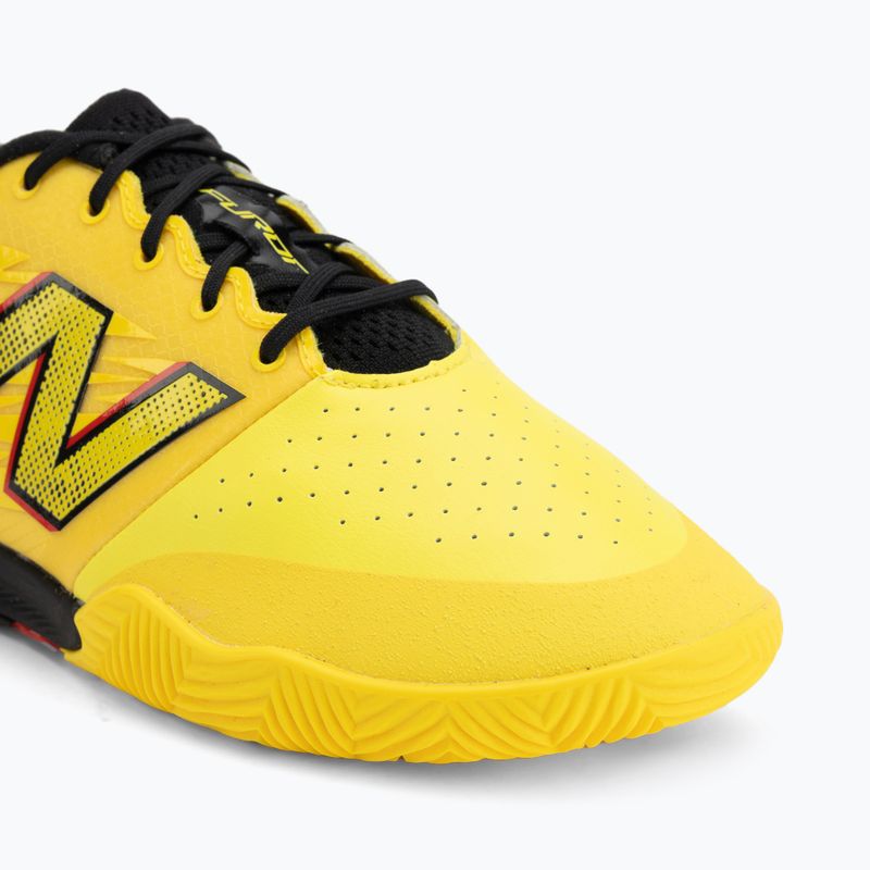 Scarpe da calcio New Balance Furon Pro V8 IN punch yellow/black 100/fire cracker 7