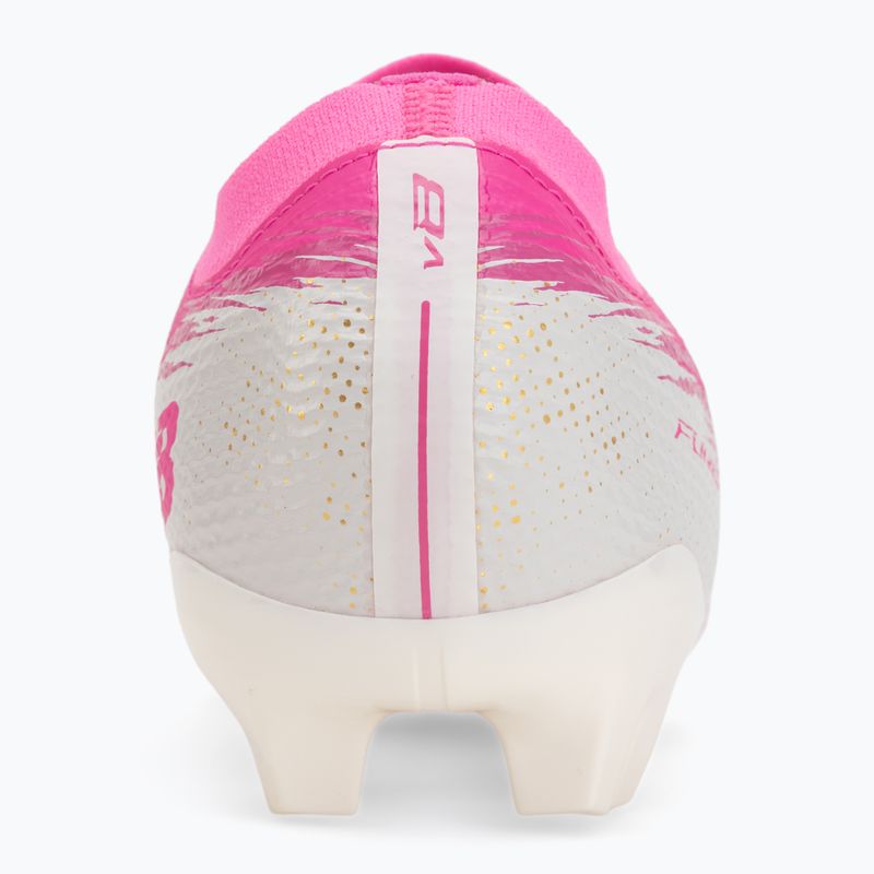 Scarpe da calcio New Balance Furon Team V8 FG pink heat/sea salt/gold metallic 6