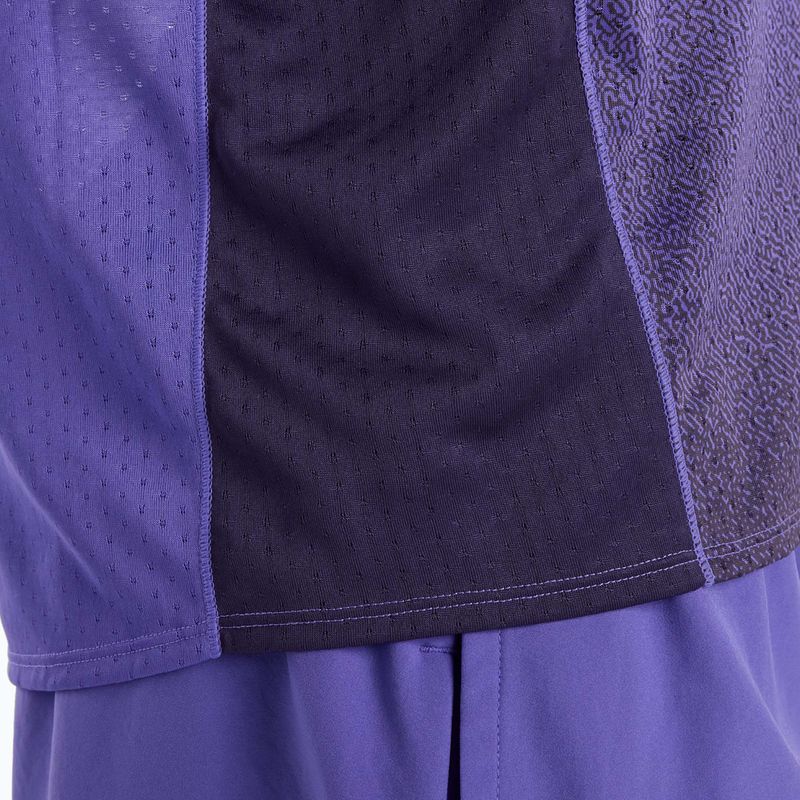 Maglietta da corsa da uomo New Balance Viz-Tech Singlet electric purple 5