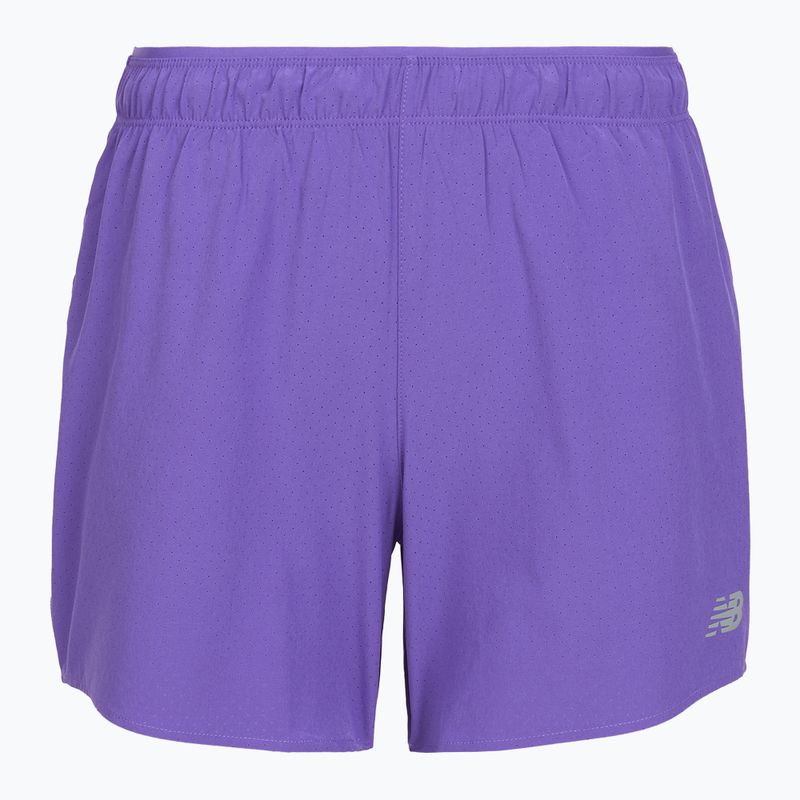 Pantaloncini da corsa da donna New Balance RC 5" electric purple 8