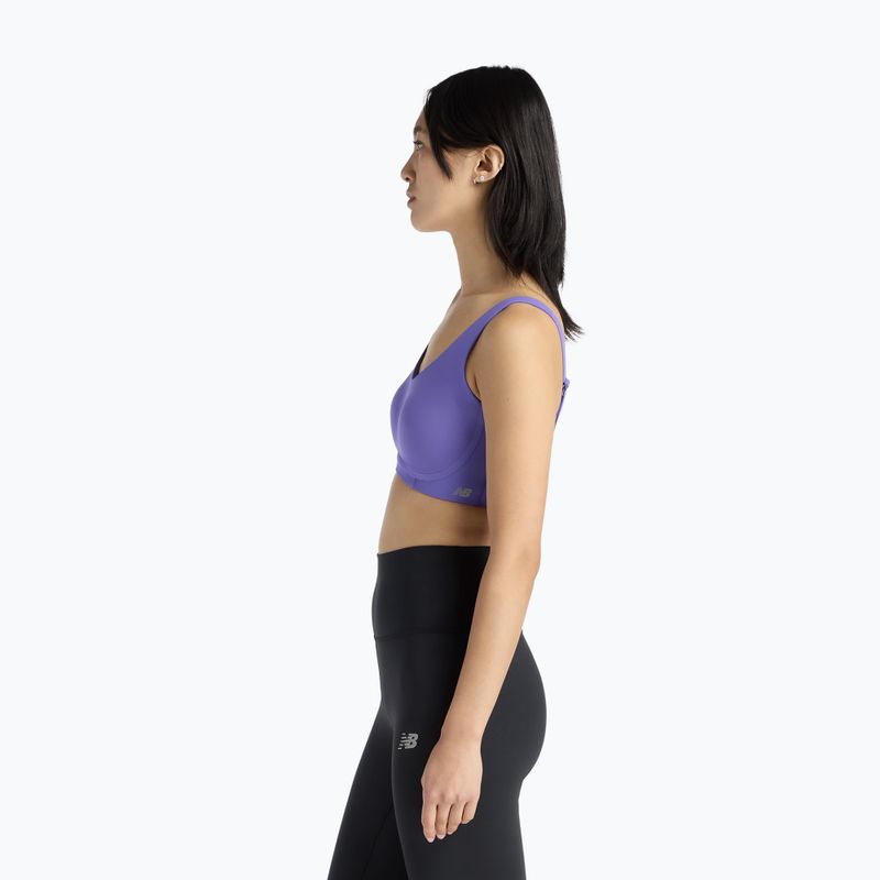 Reggiseno sportivo New Balance NB RC electric purple 4