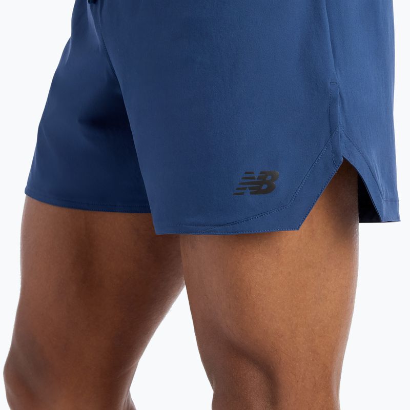 Pantaloncini da corsa da uomo New Balance Run Essentials 5" Short nb navy 6