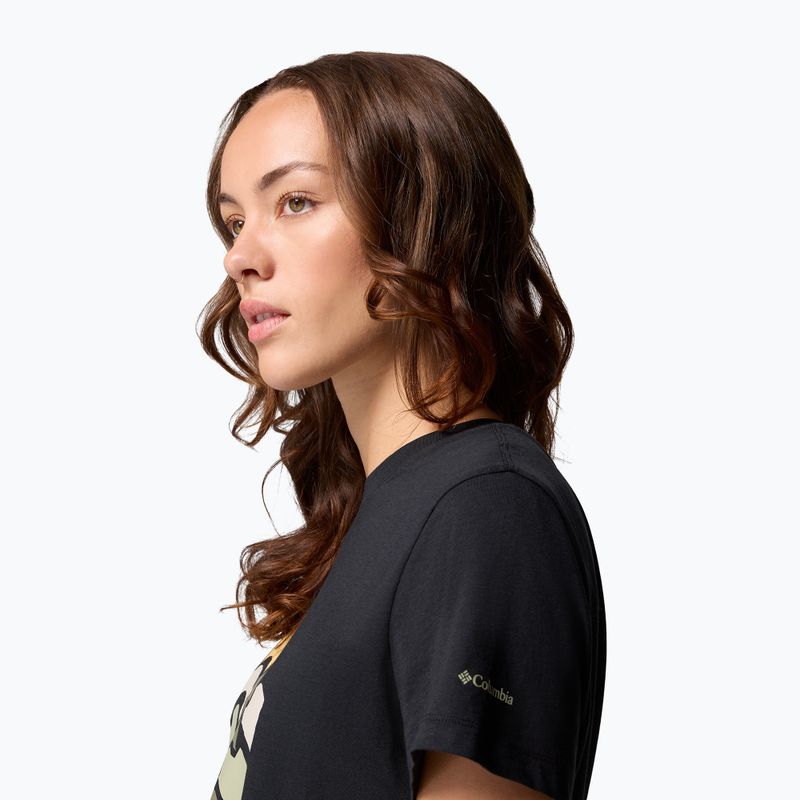 Maglia da trekking donna Columbia Ruby Springs Graphic Fitted black/get hiked 6