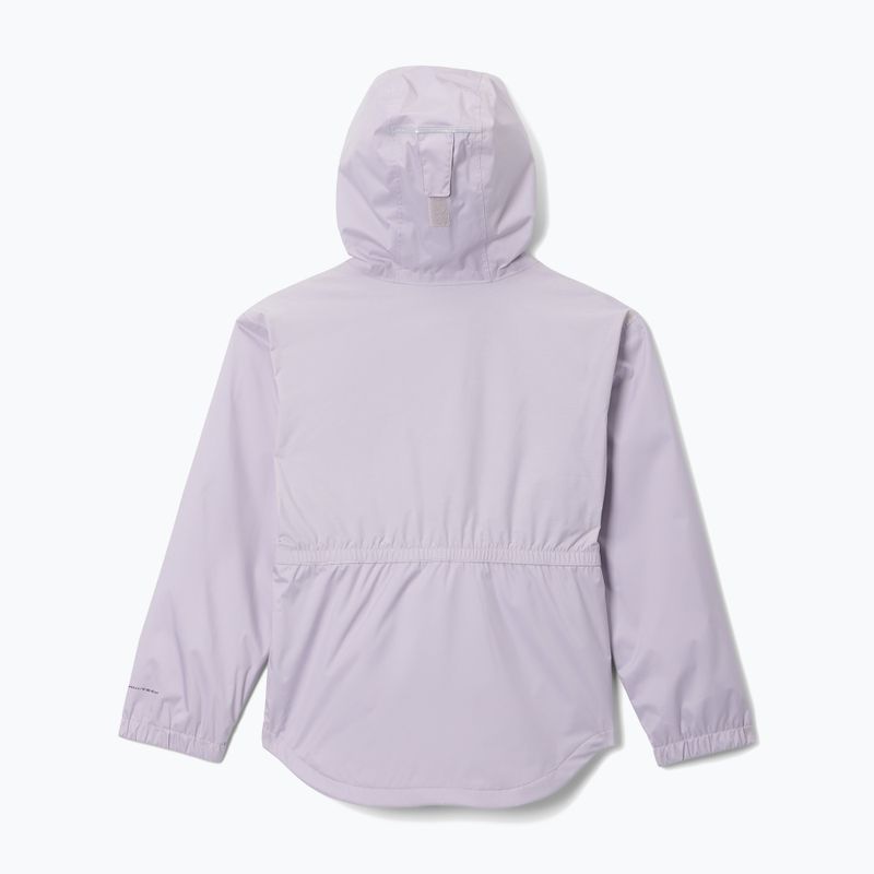 Giacca impermeabile per bambini Columbia Rainy Trails II Fleece lavender pearl 2