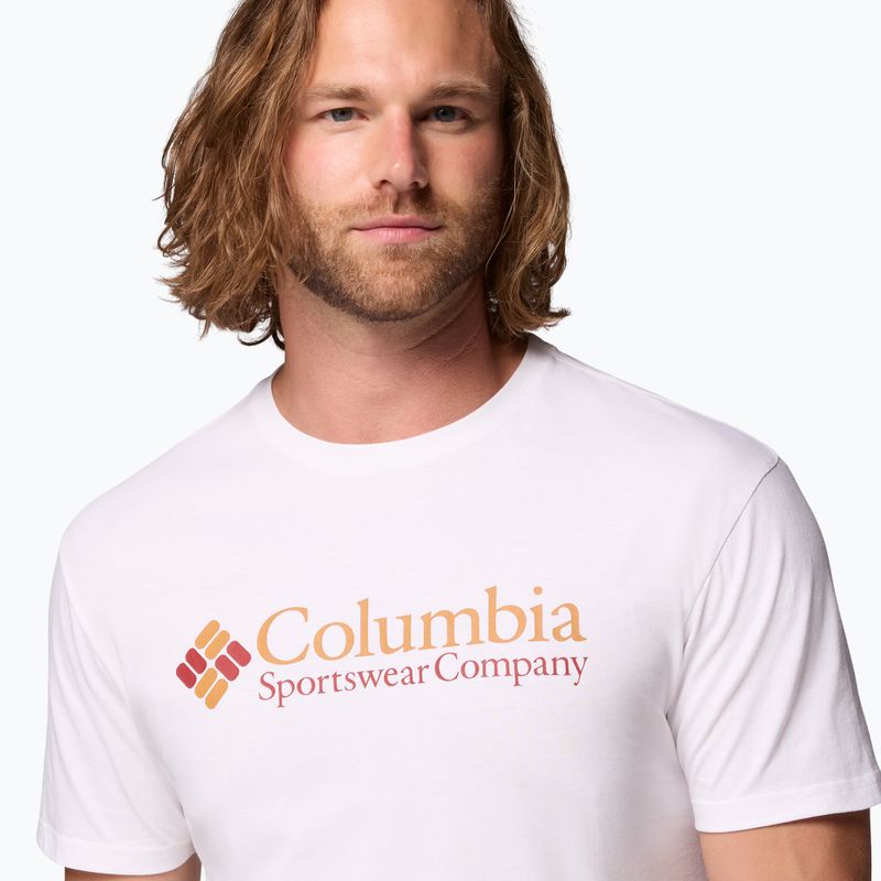 T-shirt uomo Columbia CSC Basic logo white/csc retro logo 5
