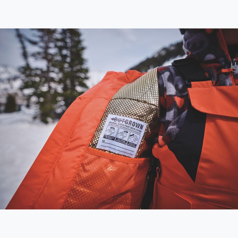 Giacca da sci per bambini Columbia Holcomb Grove zing/black 11