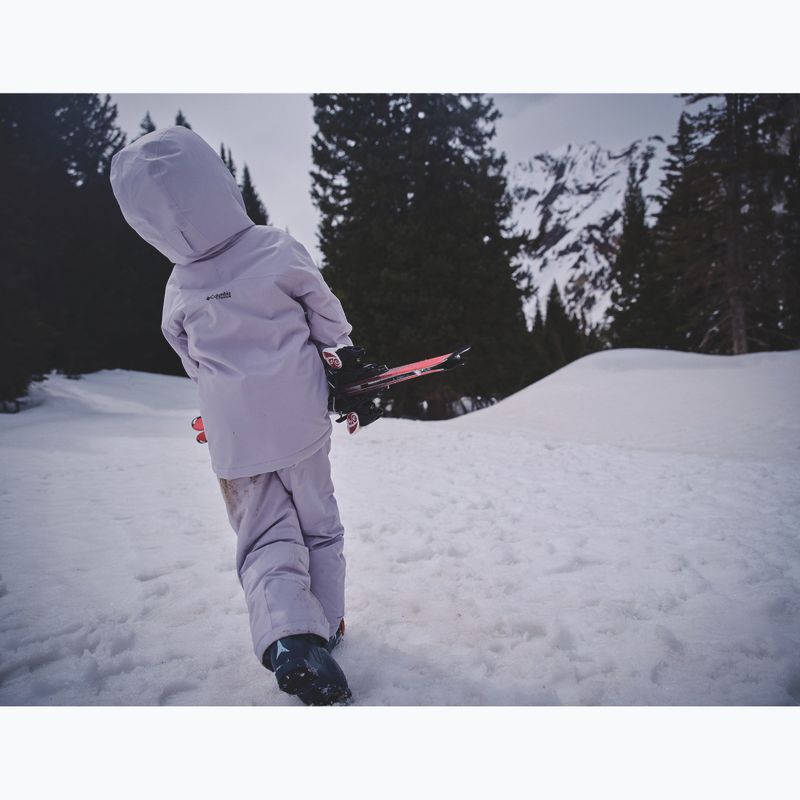 Giacca da sci per bambini Columbia Holcomb Grove lavender pearl/shale purple 14