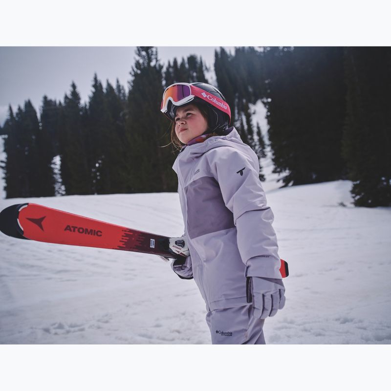 Giacca da sci per bambini Columbia Holcomb Grove lavender pearl/shale purple 15
