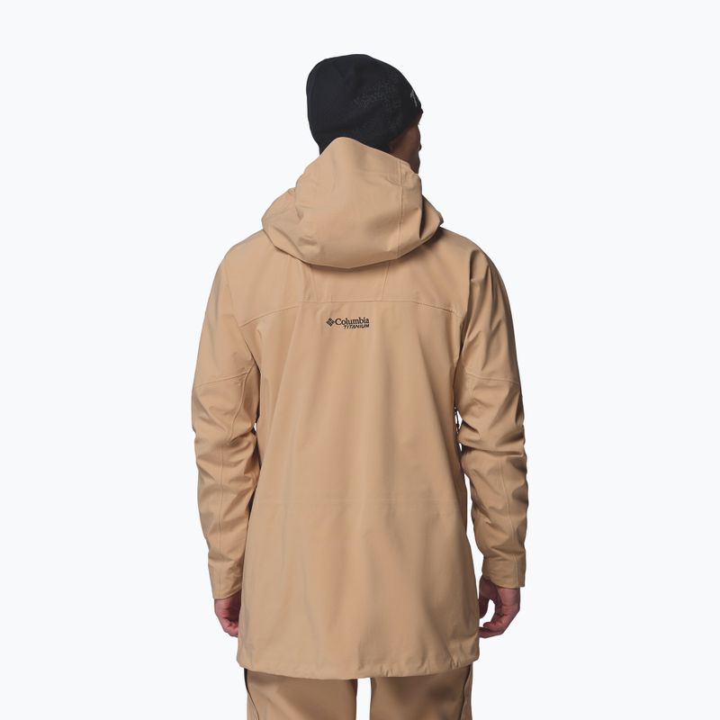 Giacca da sci uomo Columbia Platinum Peak II 3L Shell canoe 3