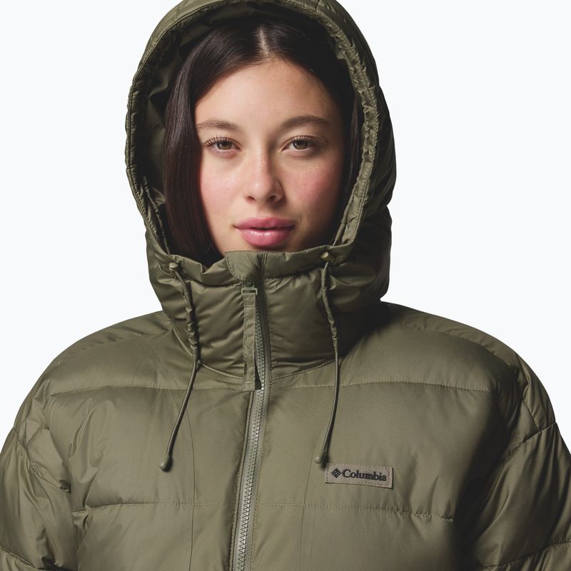 Cappotto imbottito da donna Columbia Pike Lake III Long stone green 6